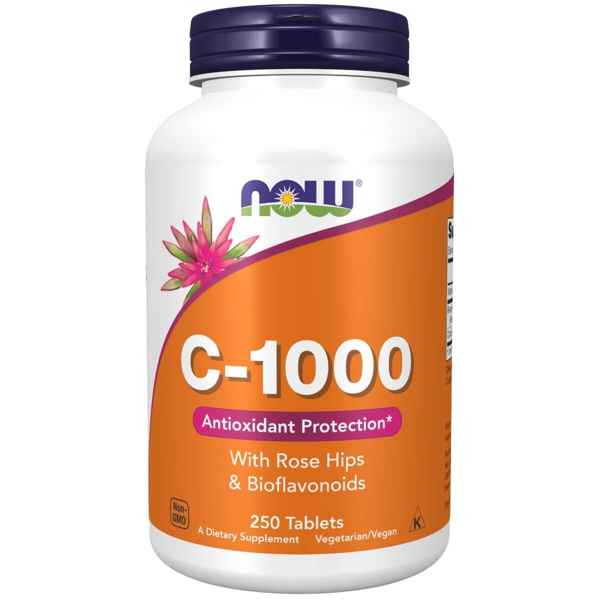 Photos - Vitamins & Minerals Now Foods Vitamin C-1,000 with Rose Hips & Bioflavonoids 250 Tablets P 