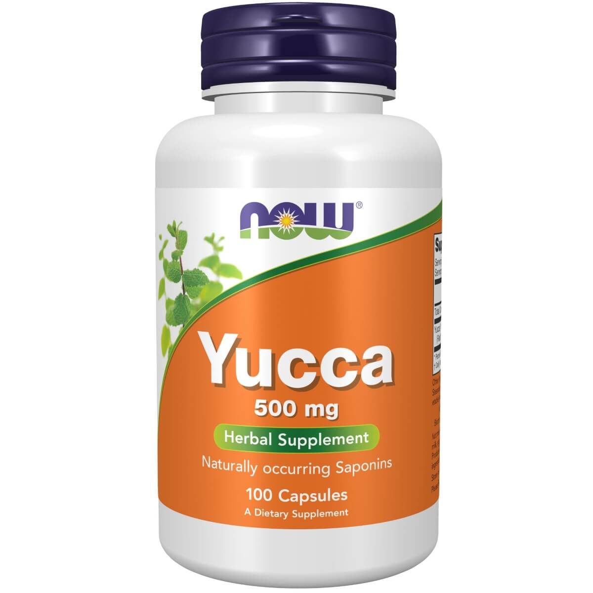Photos - Vitamins & Minerals Now Foods Yucca 500 mg 100 Capsules PBW-P29997 