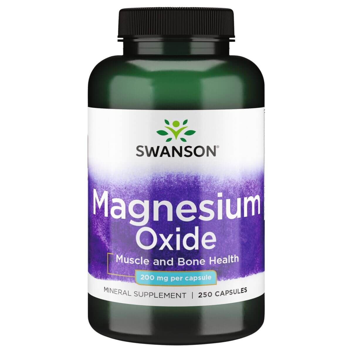 Photos - Vitamins & Minerals Swanson Magnesium 200 mg 250 Capsules PBW-P31288 