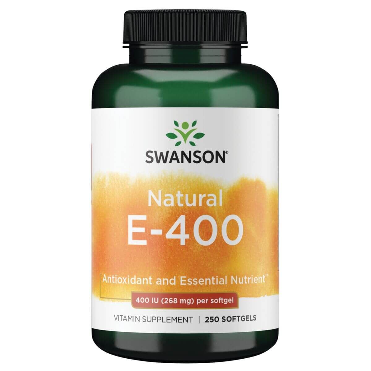 Photos - Vitamins & Minerals Swanson Natural Vitamin E Natural 400iu  250 Softgels PBW-P40245 (268 mg)
