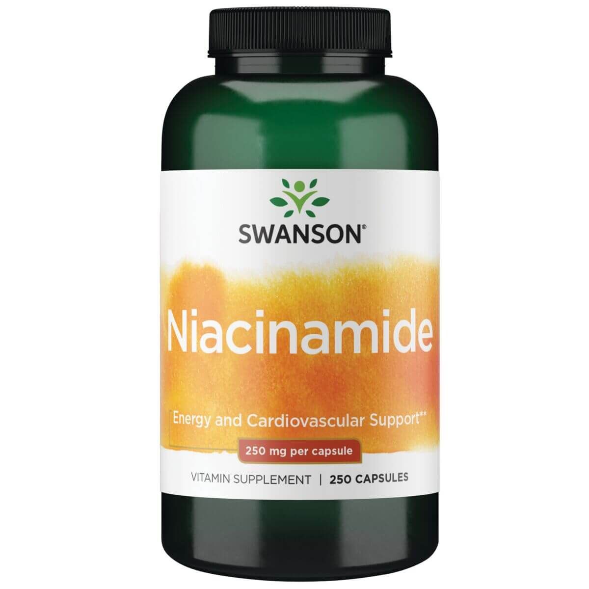 Photos - Vitamins & Minerals Swanson Niacinamide 250 mg 250 Capsules PBW-P31299 