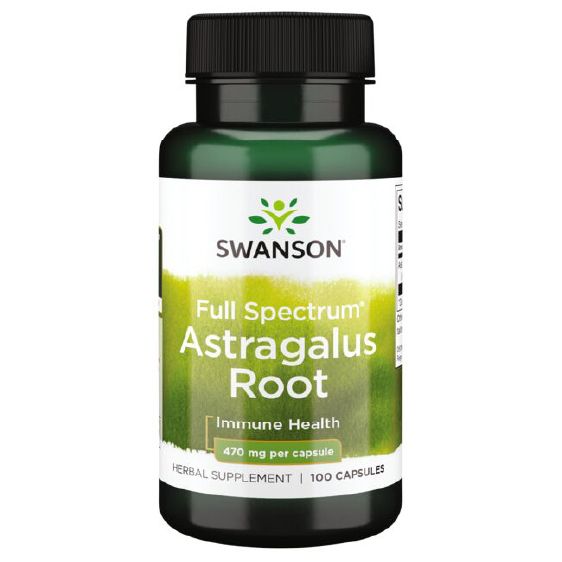 Photos - Vitamins & Minerals Swanson Full Spectrum Astragalus Root 470 mg 100 Capsules SWA072 