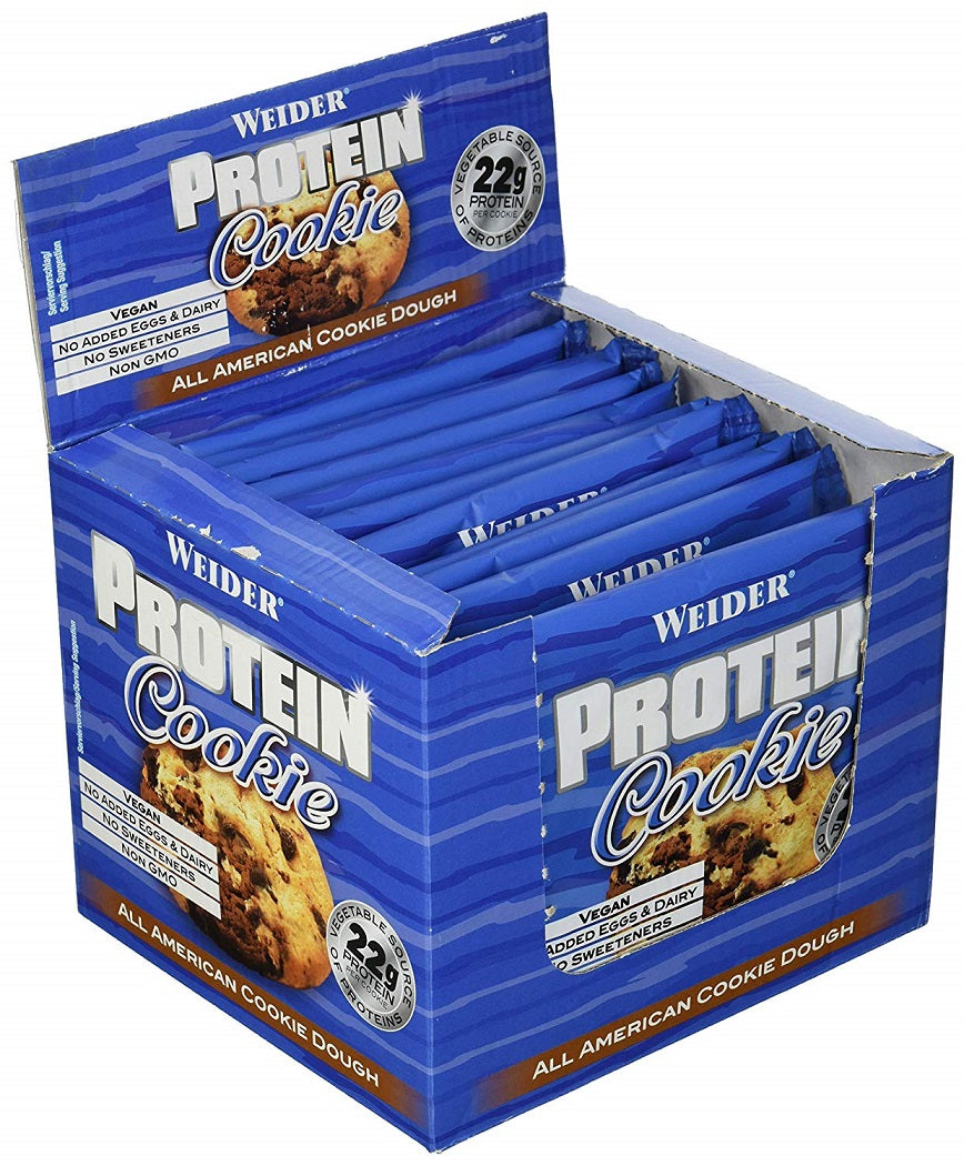 Photos - Vitamins & Minerals Weider Protein Cookie, Caramel Choco Fudge - 12 x 90g PBW-P33534 