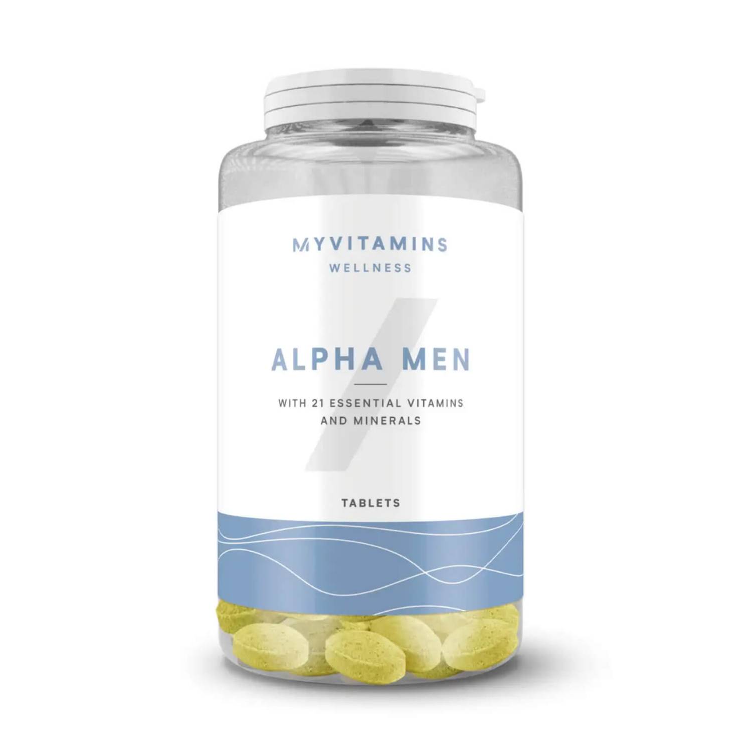 Photos - Vitamins & Minerals Myprotein Alpha Men Super Multi Vitamin Tablets, 120 Tablets MYP19 