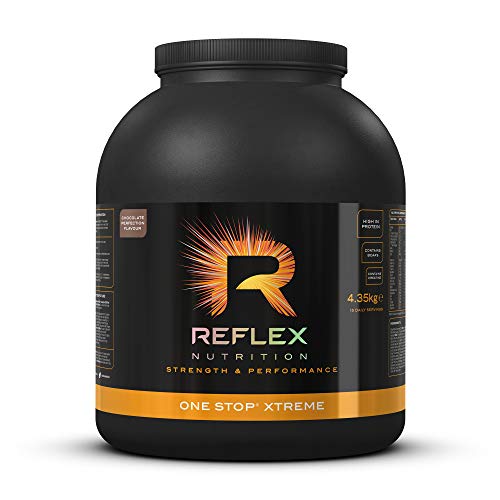Photos - Weight Gainer Reflex Nutrition One Stop Xtreme 4.3Kg Chocolate Perfection RFX29 