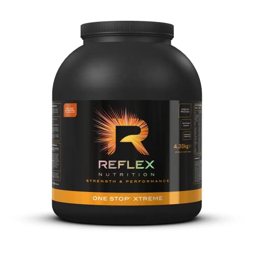 Photos - Weight Gainer Reflex Nutrition One Stop Xtreme 4.35kg Salted Caramel TROP-REF131 