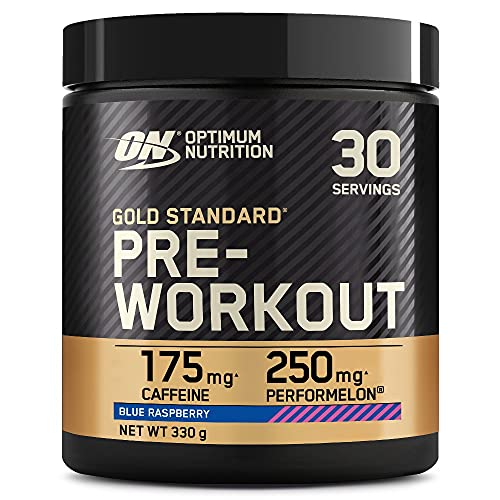 Photos - Vitamins & Minerals Optimum Nutrition Gold Standard Pre Workout 330g Blue Raspberry OPT202 