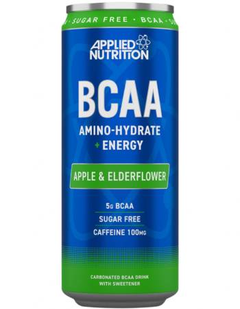 Photos - Vitamins & Minerals Applied Nutrition BCAA + Caffeine Can 24x330ml Apple & Elderflower TROP-AP 