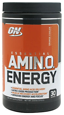 Photos - Vitamins & Minerals Optimum Nutrition Essential Amino Energy, Orange Cooler - 270 grams PBW-P2 