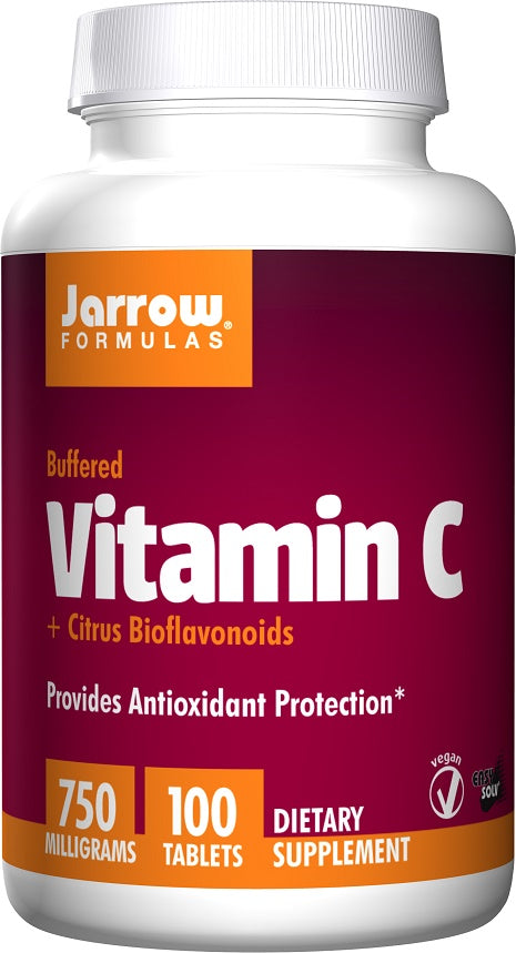 Photos - Vitamins & Minerals Jarrow Formulas Vitamin C  + Citrus Bioflavonoids, 750mg - 100 t (Buffered)