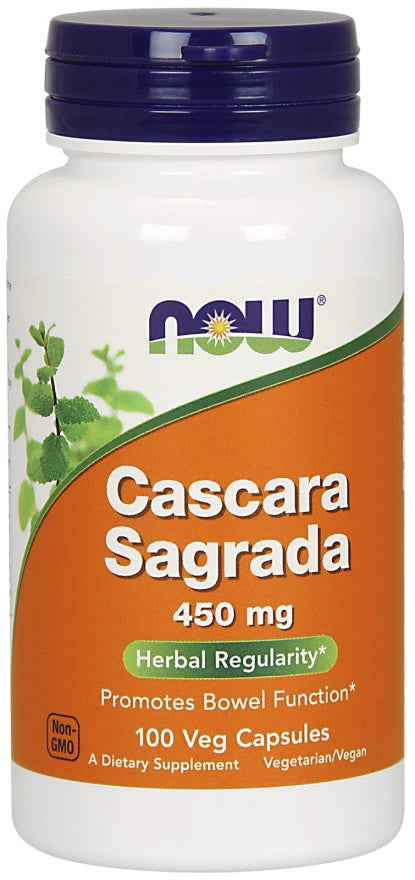 Photos - Vitamins & Minerals Now Foods Cascara Sagrada, 450mg - 100 vcaps PBW-P2878 