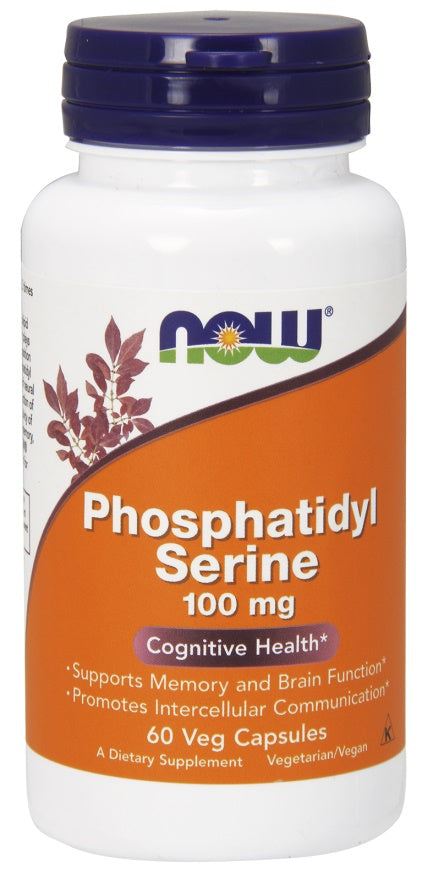 Photos - Vitamins & Minerals Now Foods Phosphatidyl Serine, 100mg - 60 vcaps PBW-P20771 