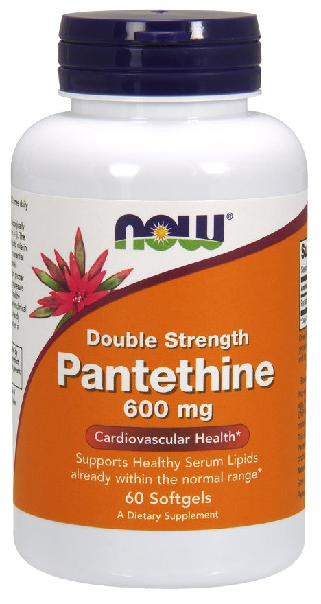 Photos - Vitamins & Minerals Now Foods Pantethine, 600mg Double Strength - 60 softgels PBW-P29955 