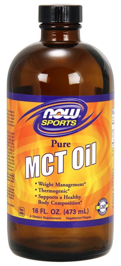 Photos - Vitamins & Minerals Now Foods MCT Oil, Pure Liquid - 473 ml. PBW-P29974 