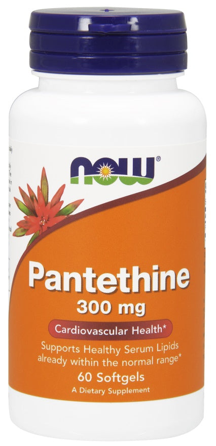 Photos - Vitamins & Minerals Now Foods Pantethine, 300mg - 60 softgels PBW-P29983 