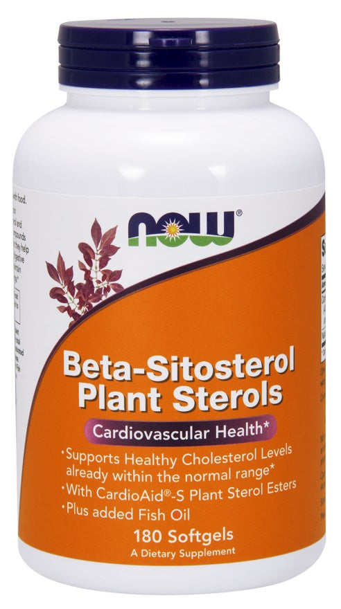 Photos - Vitamins & Minerals Now Foods Beta-Sitosterol Plant Sterols - 180 softgels PBW-P30740 