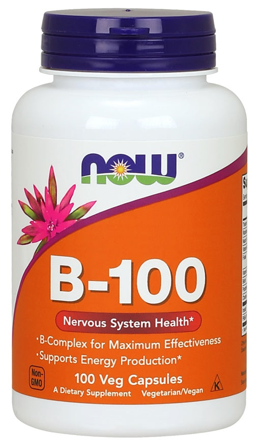 Photos - Vitamins & Minerals Now Foods Vitamin B-100 - 100 vcaps PBW-P1346 