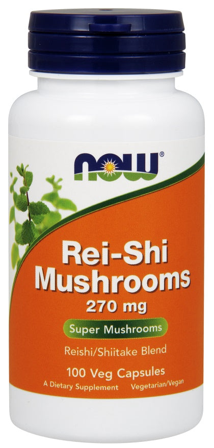 Photos - Vitamins & Minerals Now Foods Rei-Shi Mushrooms, 270mg - 100 vcaps PBW-P32056 
