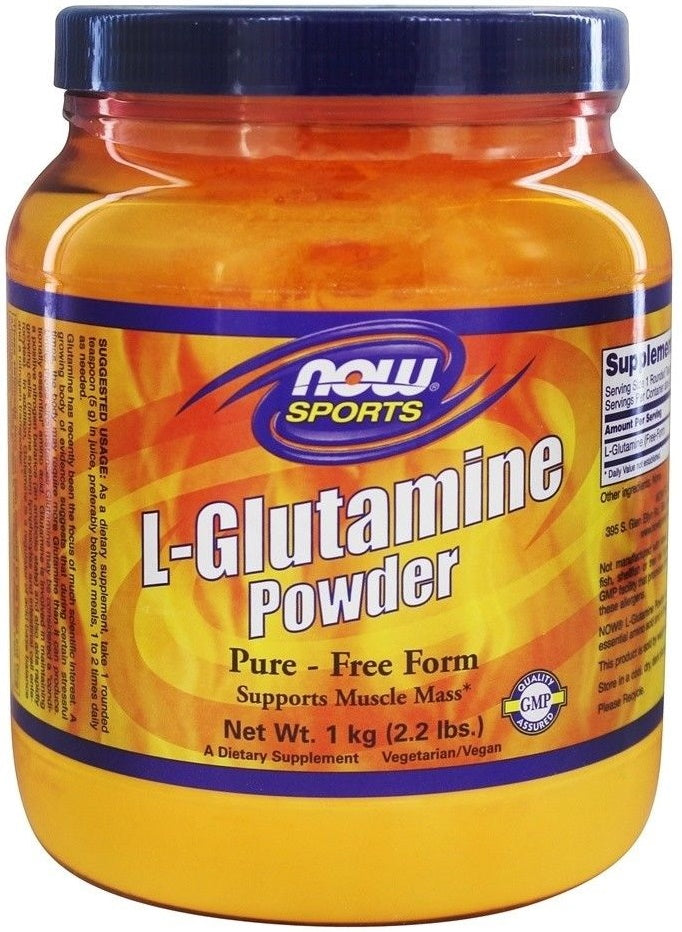 Photos - Vitamins & Minerals Now Foods L-Glutamine, 5000mg  - 1000g PBW-P24540 (Powder)
