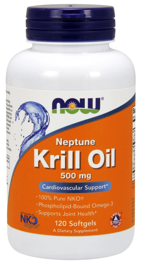 Photos - Vitamins & Minerals Now Foods Neptune Krill Oil, 500mg - 120 softgels PBW-P6637 