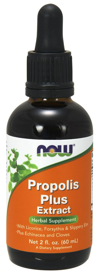Photos - Vitamins & Minerals Now Foods Propolis Plus Extract - 60 ml. PBW-P25567 