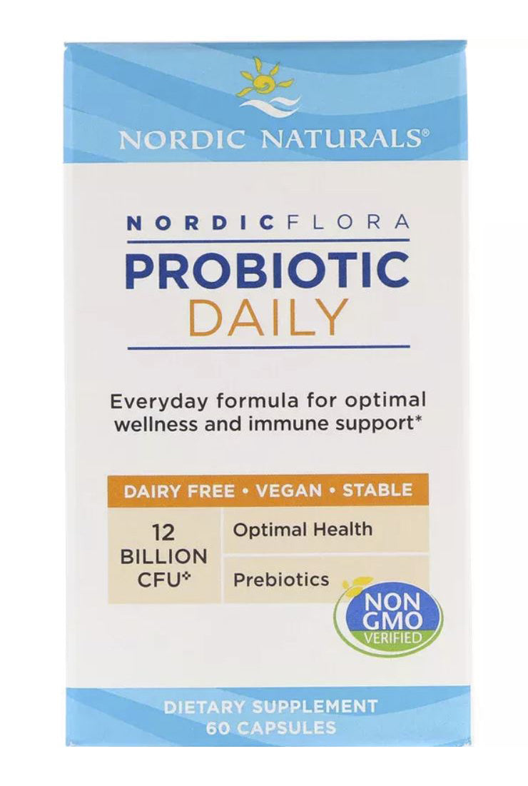 Photos - Vitamins & Minerals Nordic Naturals Nordic Flora Probiotic Daily 60 caps PBW-P36518 