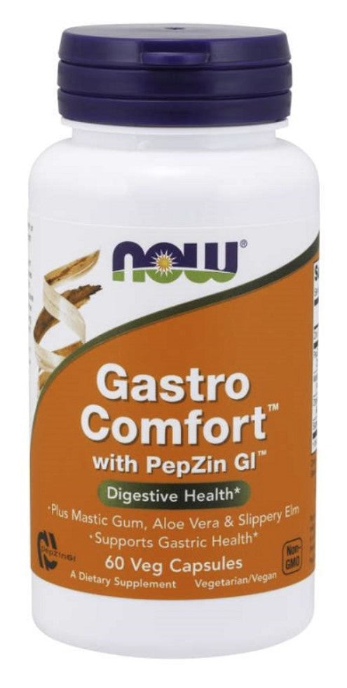 Photos - Vitamins & Minerals Now Foods Gastro Comfort with PepZin GI - 60 vcaps PBW-P38123 