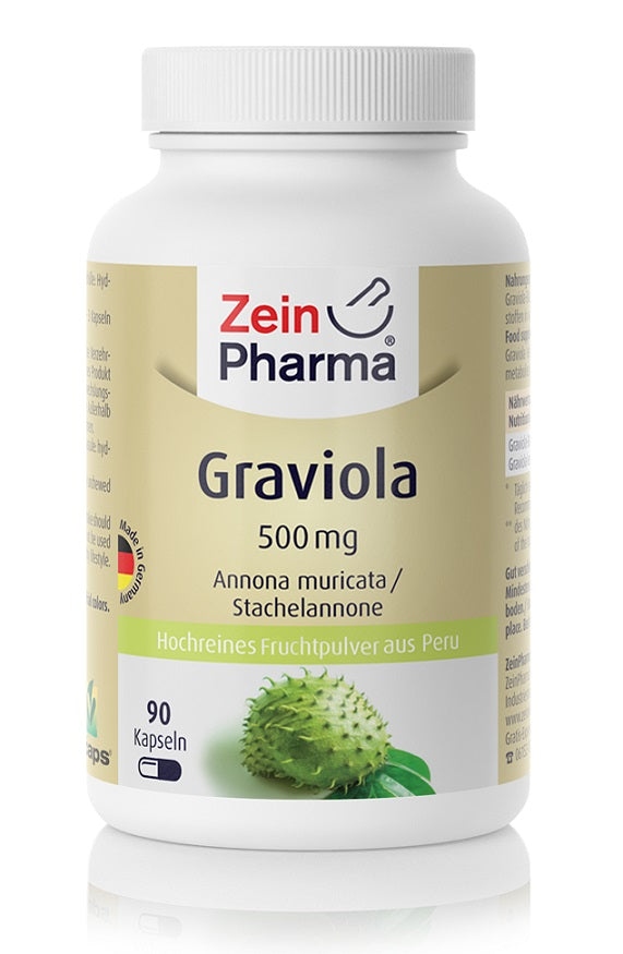 Photos - Vitamins & Minerals ZeinPharma Zein Pharma Graviola, 500mg - 90 caps PBW-P38173 