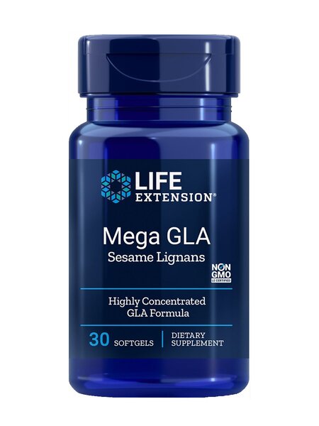 Photos - Vitamins & Minerals Life Extension Mega GLA with Sesame Lignans - 30 softgels PBW-P34858 