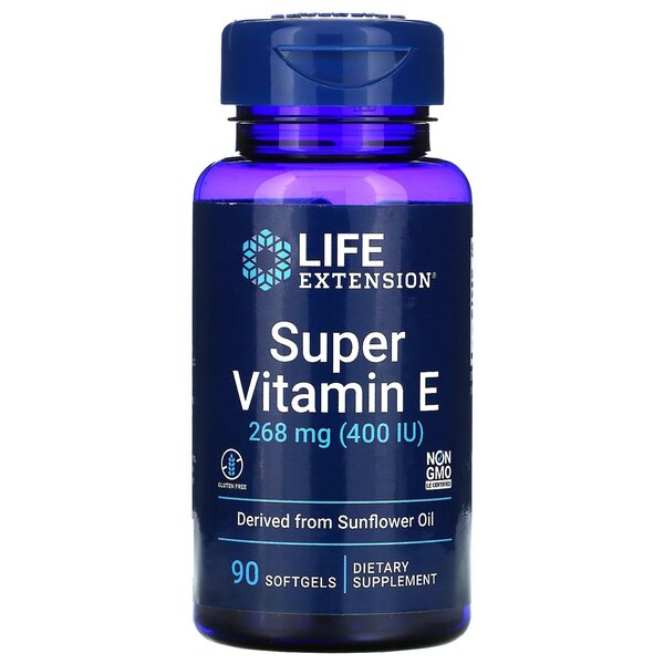 Photos - Vitamins & Minerals Life Extension Super Vitamin E, 268mg - 90 softgels PBW-P34775 