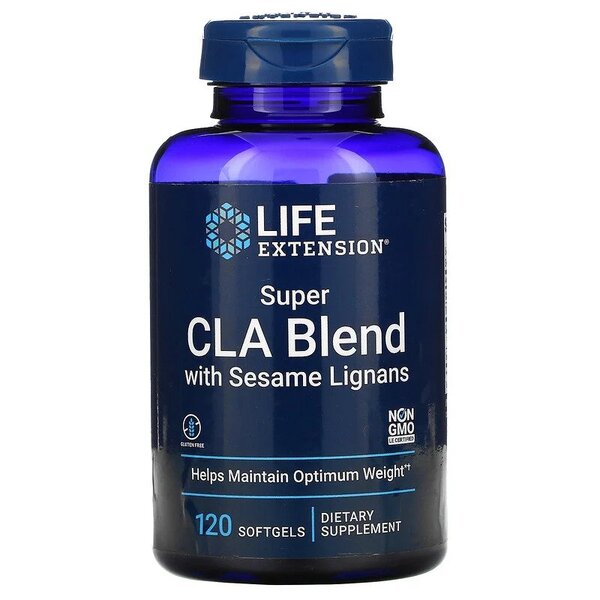 Photos - Vitamins & Minerals Life Extension Super CLA Blend with Sesame Lignans - 120 softgels PBW-P348 
