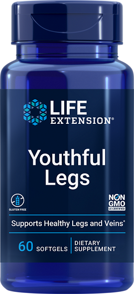 Photos - Vitamins & Minerals Life Extension Youthful Legs - 60 softgels PBW-P38841 