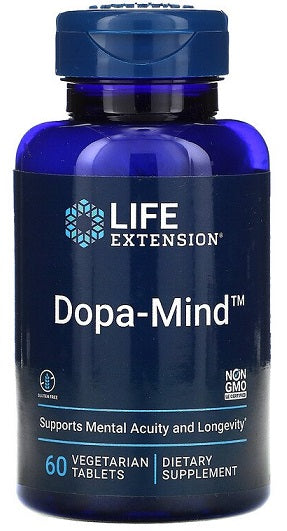 Photos - Vitamins & Minerals Life Extension Dopa-Mind - 60 vegetarian tabs PBW-P34811 