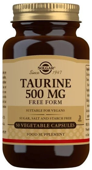Photos - Vitamins & Minerals SOLGAR Taurine, 500mg - 50 vcaps PBW-P42449 