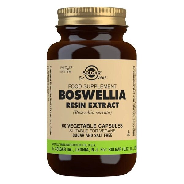 Photos - Vitamins & Minerals SOLGAR Boswellia Resin Extract - 60 vcaps PBW-P42468 