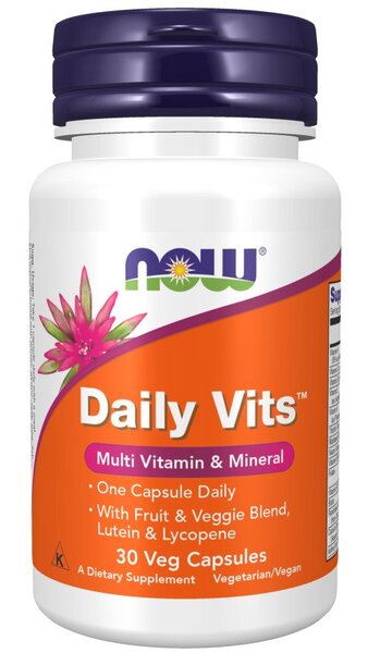 Photos - Vitamins & Minerals Now Foods Daily Vits - 30 vcaps PBW-P44059 
