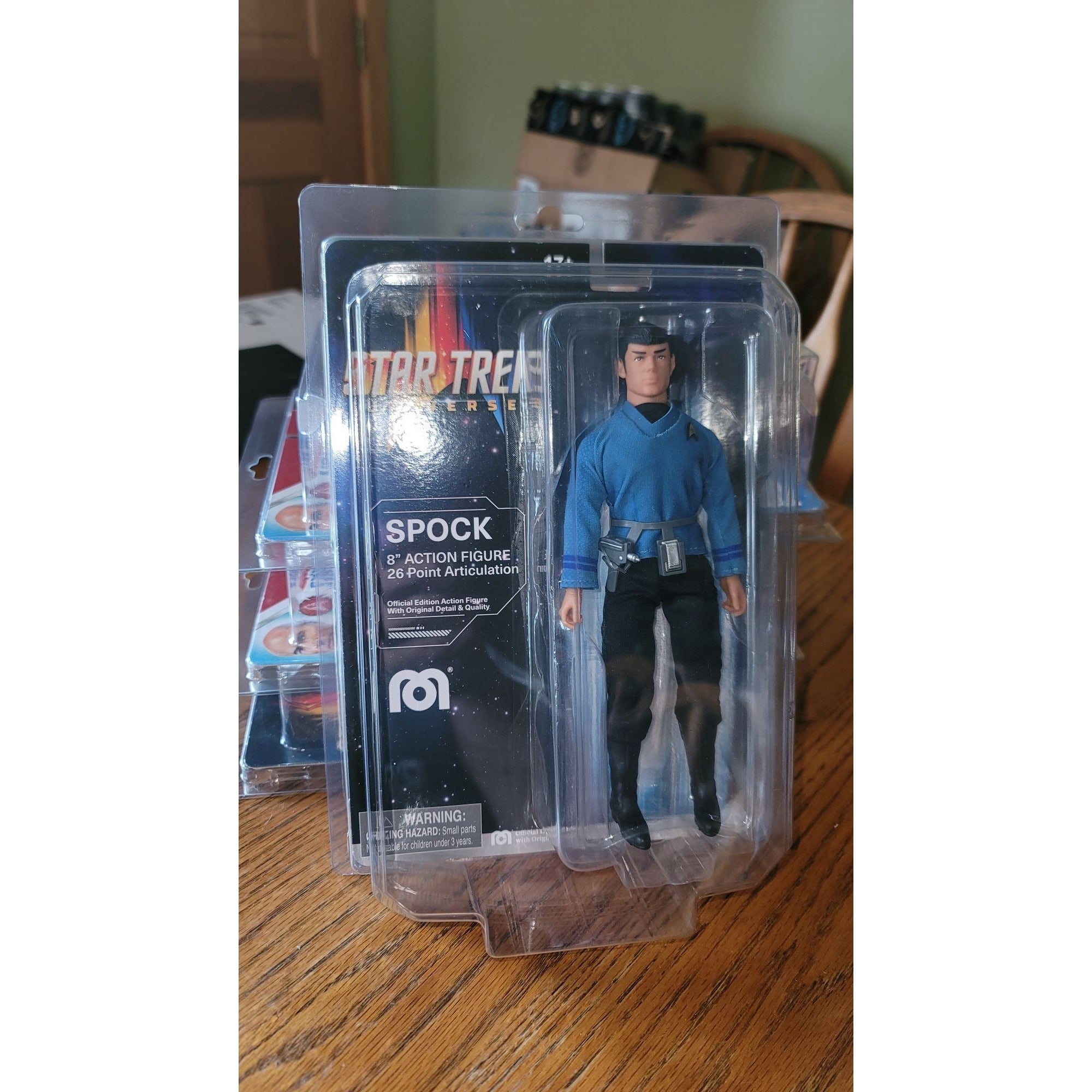 Clam Shell Protective Case for New Style Mego. Star Trek, UV Protected, 50 Pcs