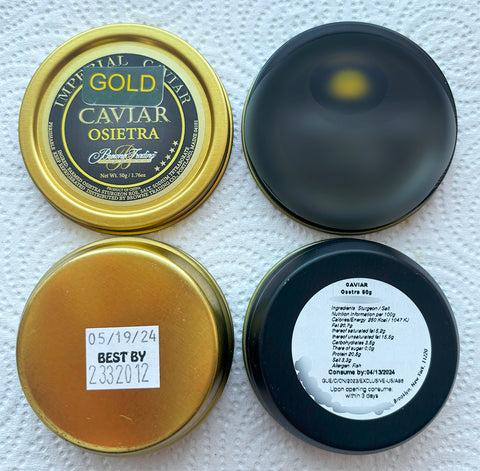 caviar labels