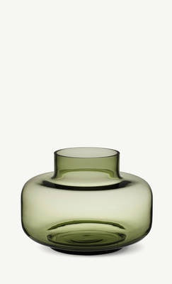 Marimekko Glass Urna Vase Olive – Mercantile Home