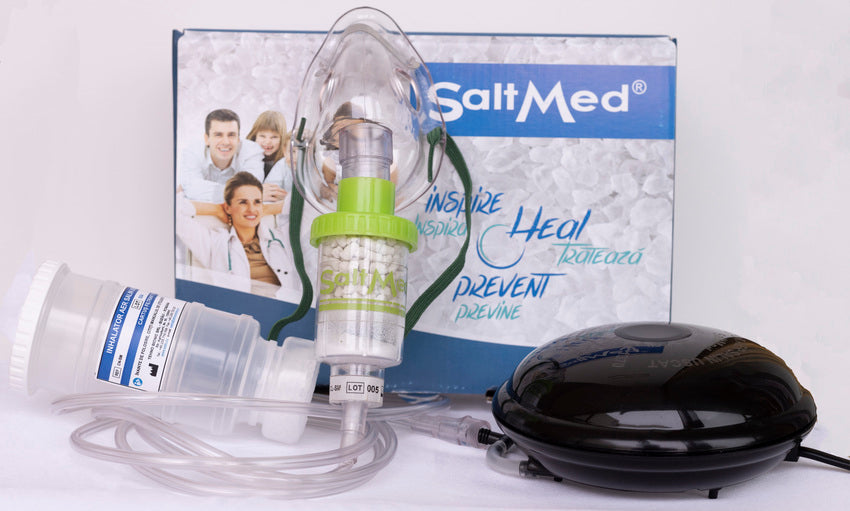 Inhalator Saltmed si masca