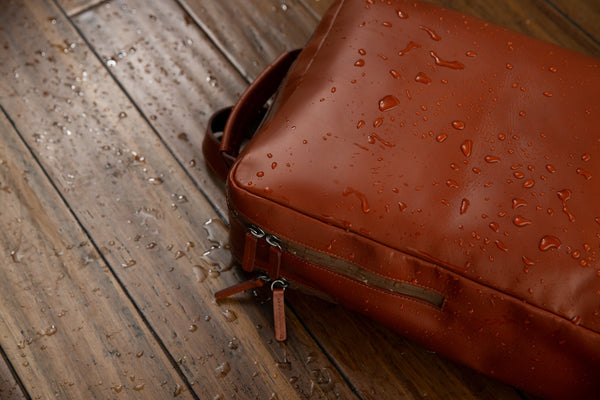 Waterproof Leather Backpack – The 
