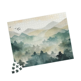 Misty Mountain Majesty - Jigsaw Puzzle