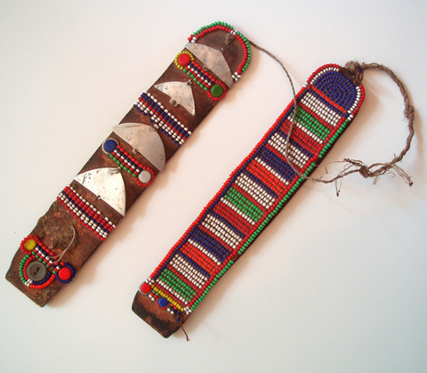 Massai Seed Bead Tribal Earrings