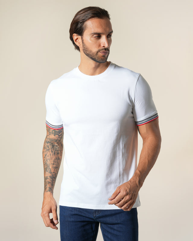Picture of Striped Rib Classic T-Shirt