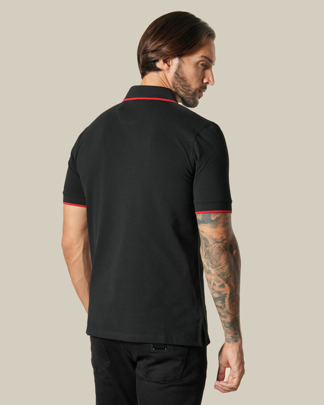 Picture of Contrast Tipping Polo Shirt