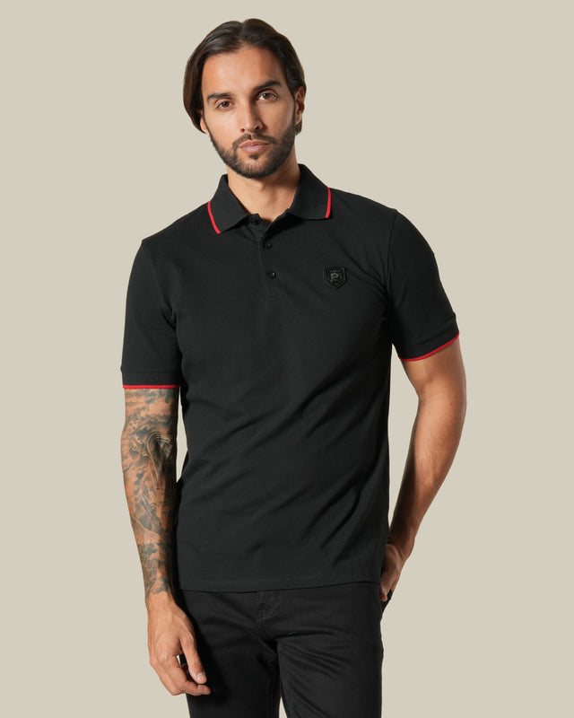 Picture of Contrast Tipping Polo Shirt