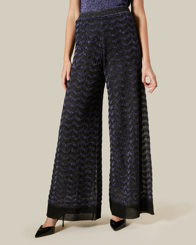 Picture of Zig-Zag Patterned Pants