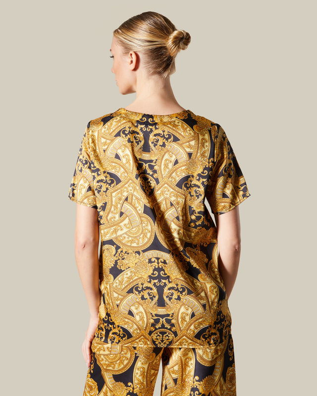 Picture of Gold Baroque Top