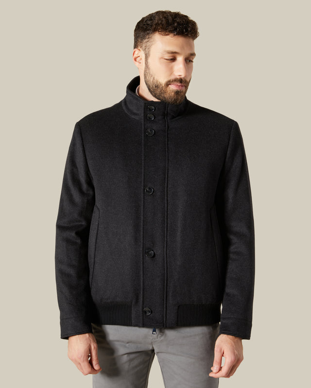 Picture of Button and Zip Short Coat