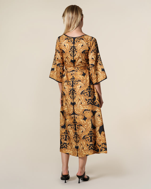 Picture of High Low Hem Baroque Dress